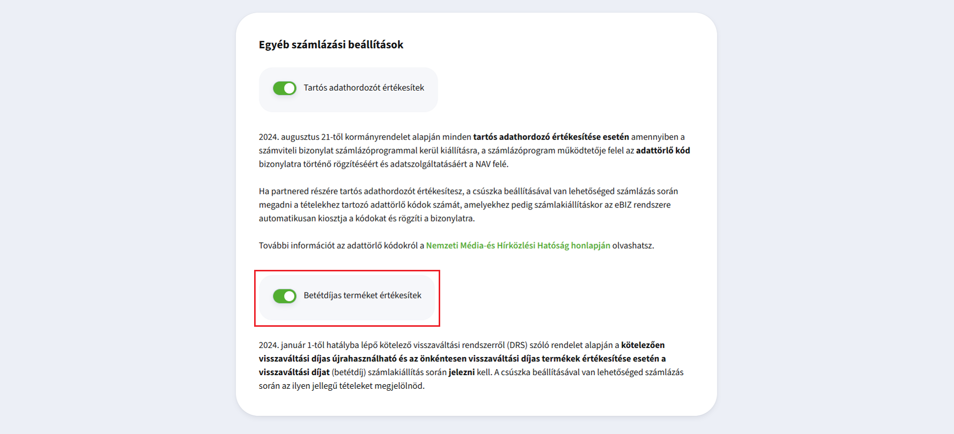 Tudástár - Adattörlő kód 3